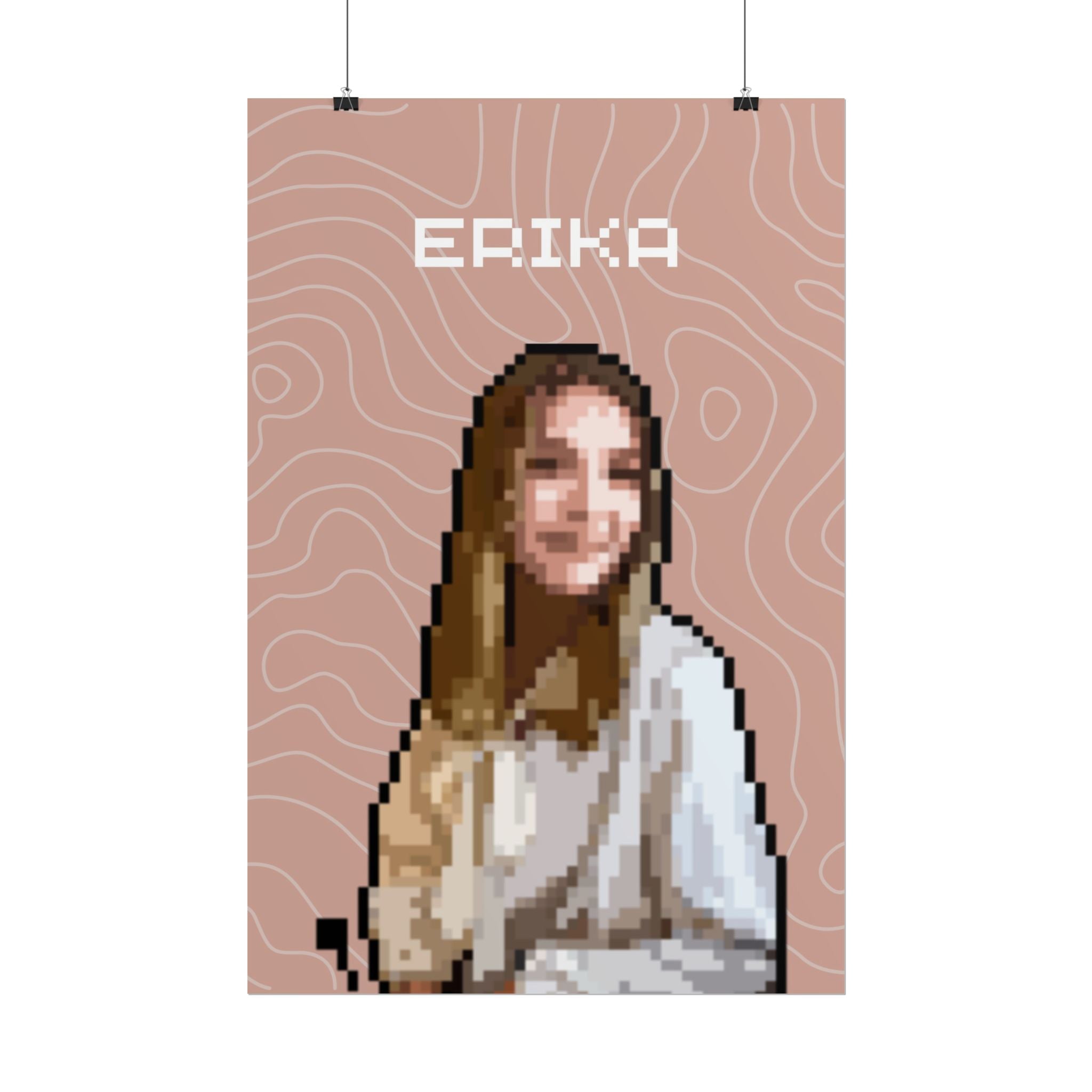 Custom Single Character Pixel Portrait