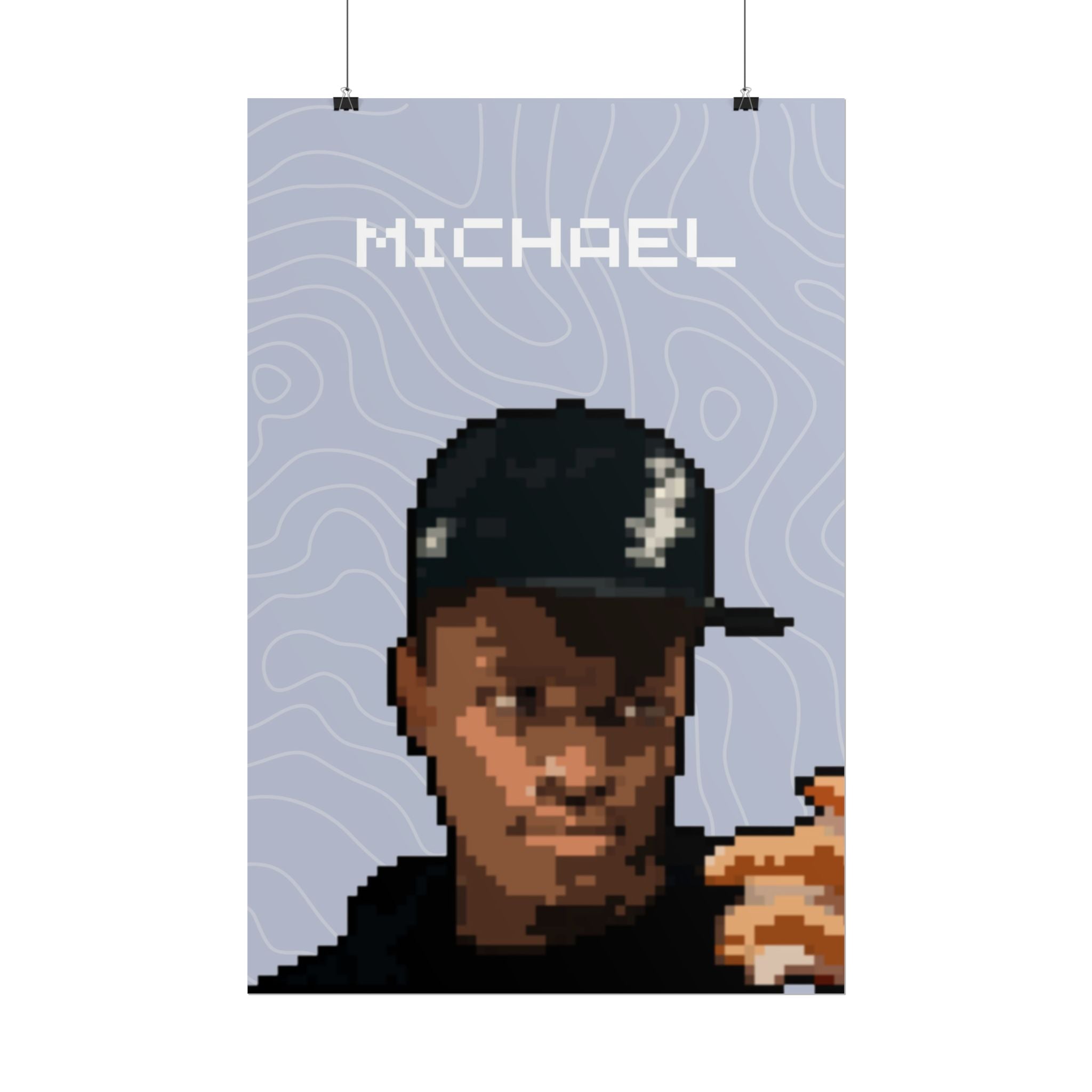 Custom Single Character Pixel Portrait